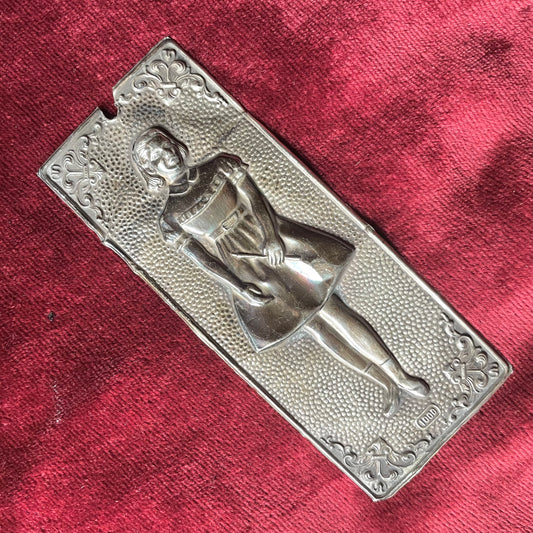 Antique Silver Ex Voto Girl