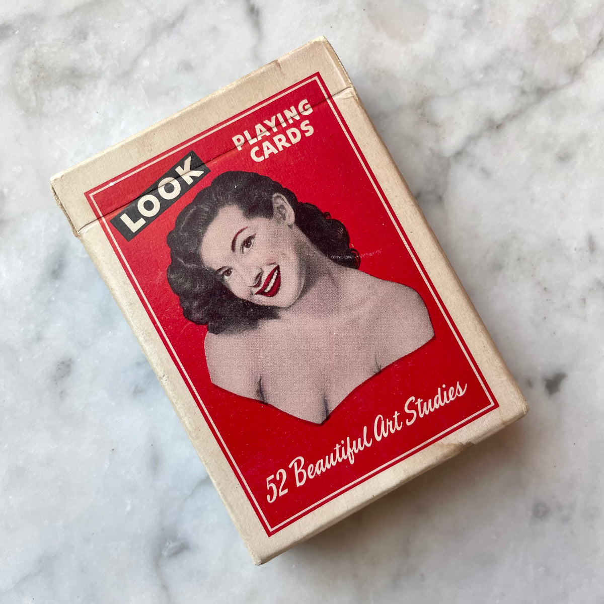 Vintage Pinup Playing Card Deck c. 1950s