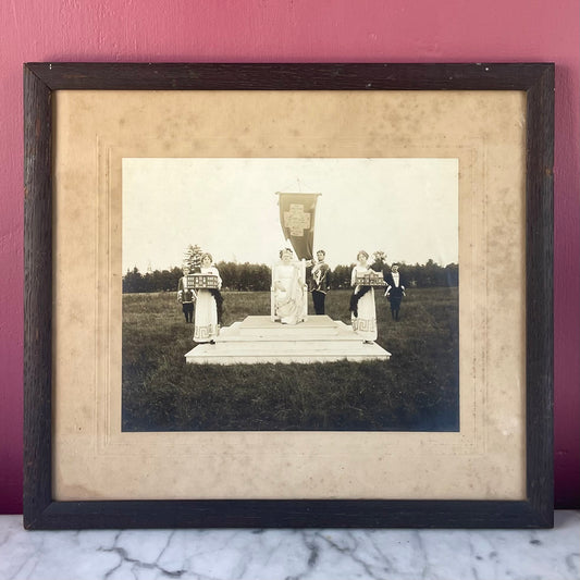Antique Ceremonial Pageant Photo | Oxford, MA Bicentennial | 1913