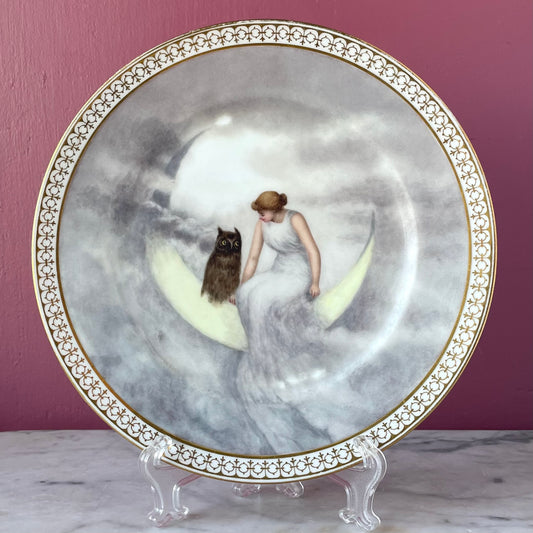 The Witch’s Daughter | Victorian Hand Painted Plate