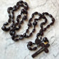 Oversized Antique Wall Rosary | Sainte Anne de Beaupré