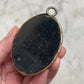 Antique Sacred Heart Ex Voto under Glass