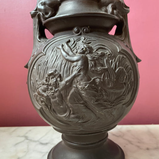 Victorian Vase with Mythological Scenes