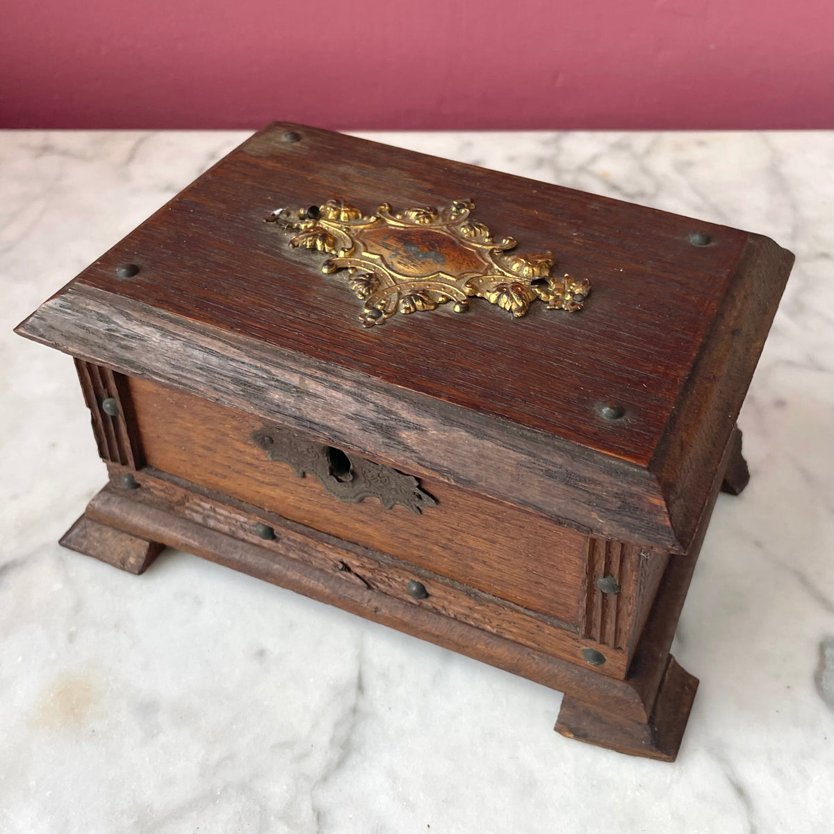 Victorian Wooden Jewelry Box