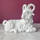 Vintage Milk Glass Goat