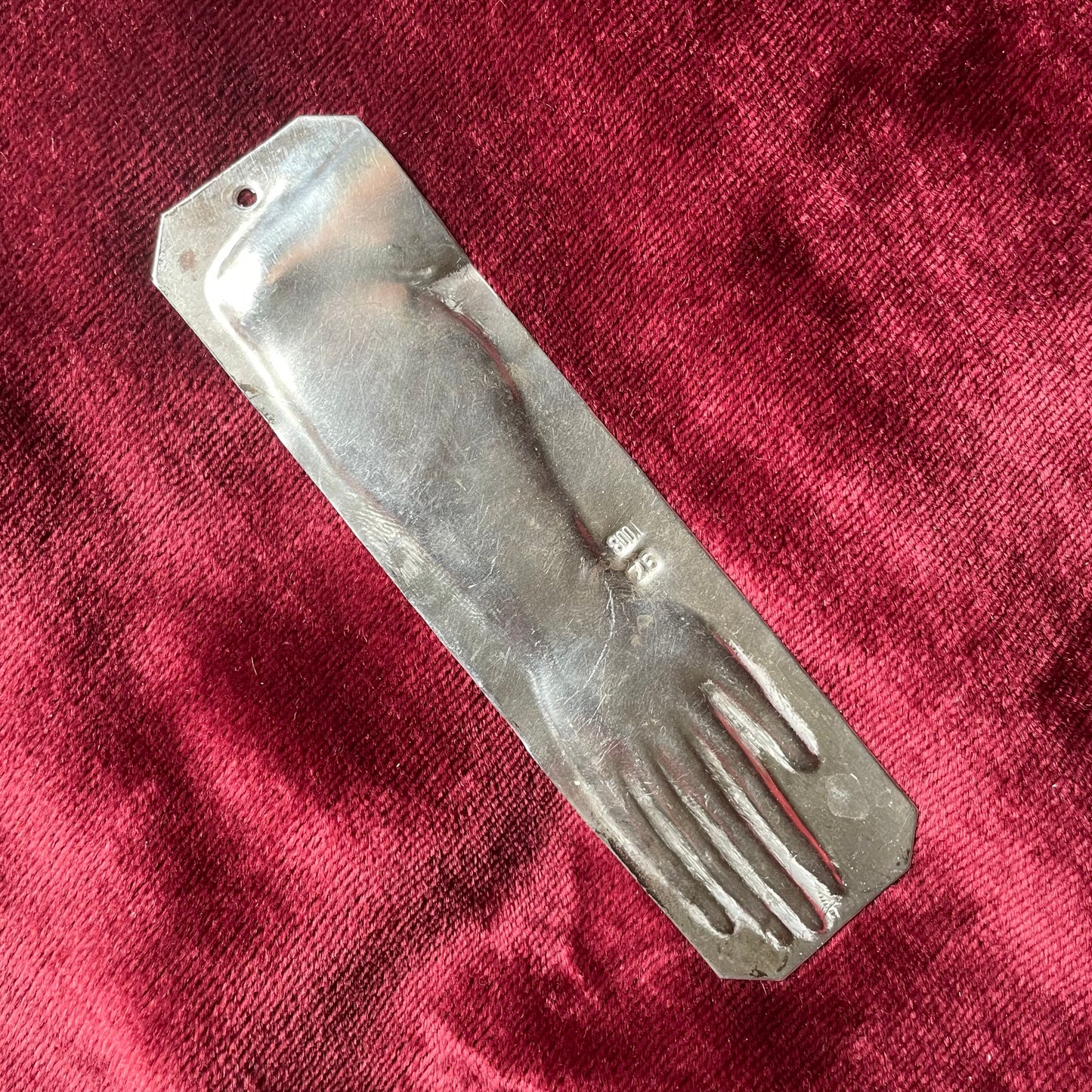 Antique Silver Ex Voto Arm #2