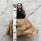 Victorian Milliner’s Model Doll on Wooden Base | 1849