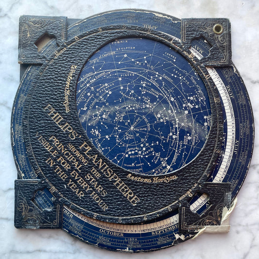 Antique Phillips Planisphere