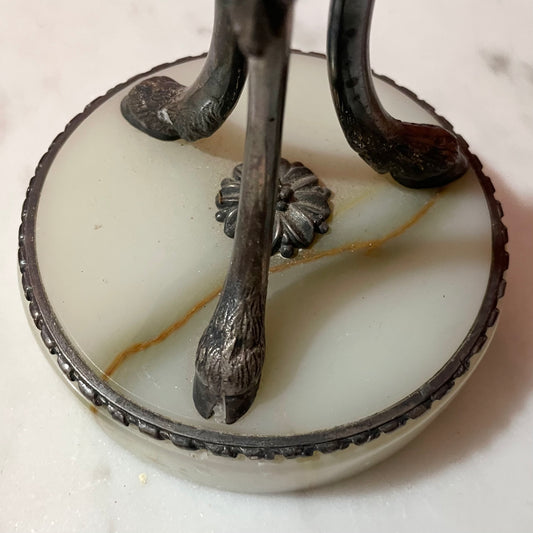 Vintage Cloven Hoof Candelabra