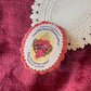 Antique Lace Holy Card