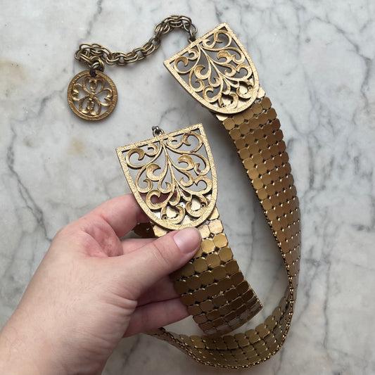 Vintage Medievalcore Mesh Belt