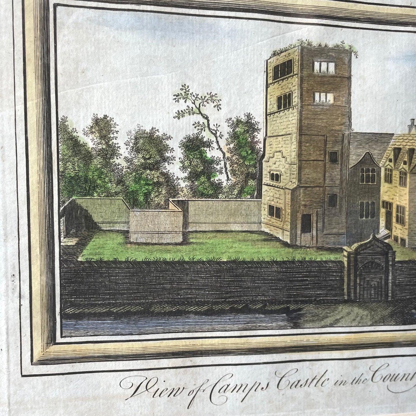 Camps Castle in the County of Cambridge | Alexander Hogg | 1780