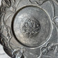 Antique Religious Plate with Art Nouveau Border