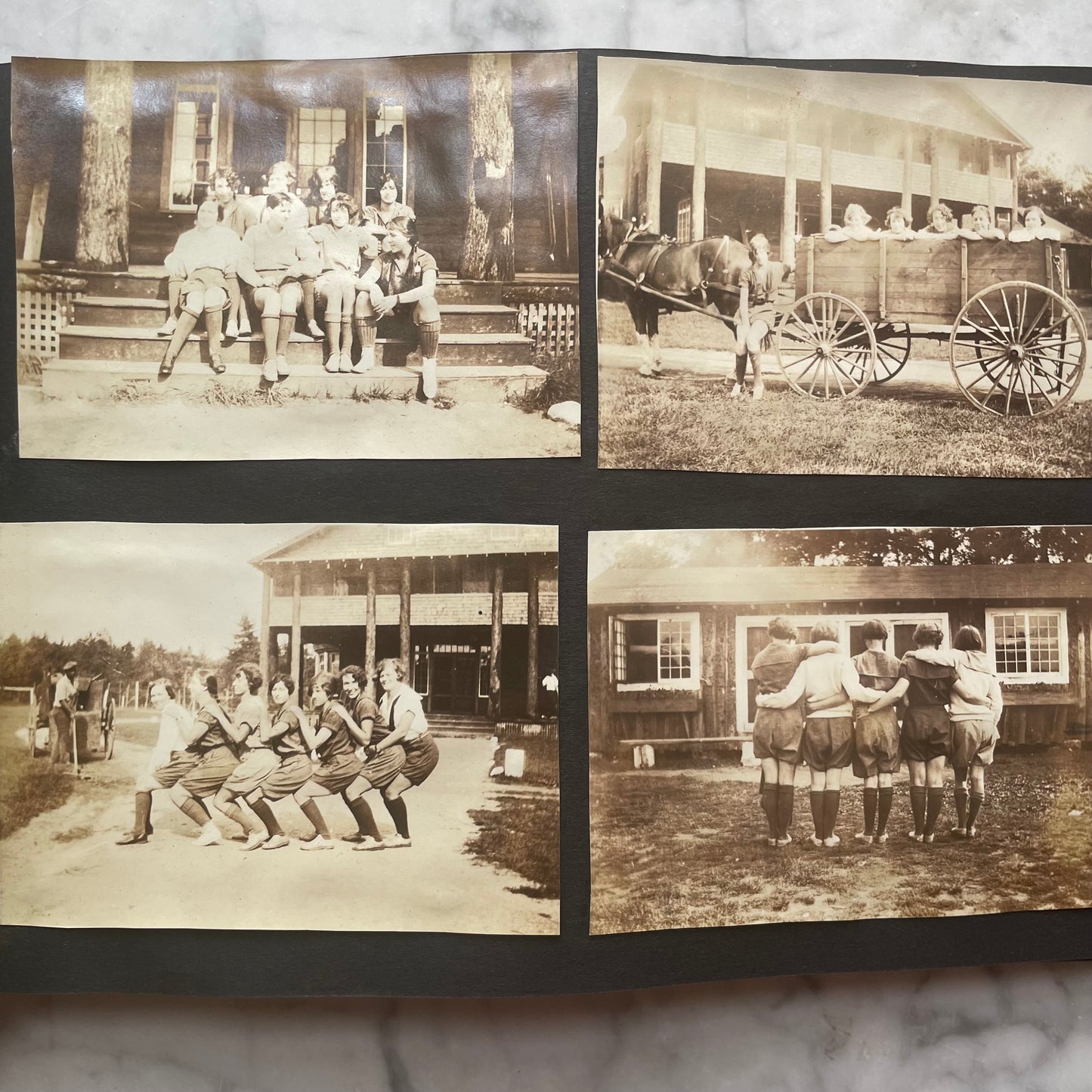 Antique Photo Albums of People in Drag