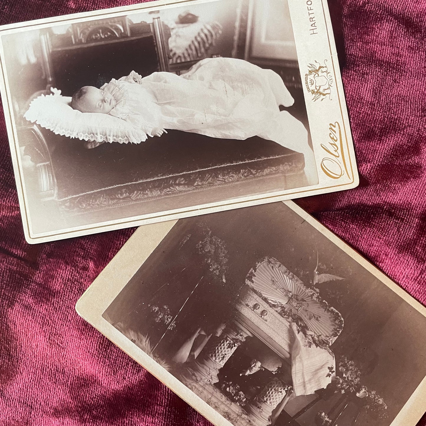 Victorian Post Mortem and Masonic Photos | Cabinet Card Lot