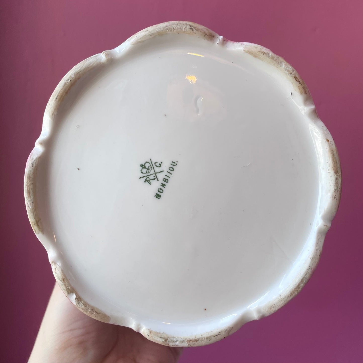 Antique Castle Biscuit Jar | Rosenthal “Rheingold” Series
