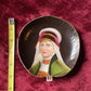 Antique Portait Plate Set