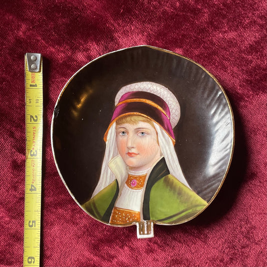 Antique Portait Plate Set