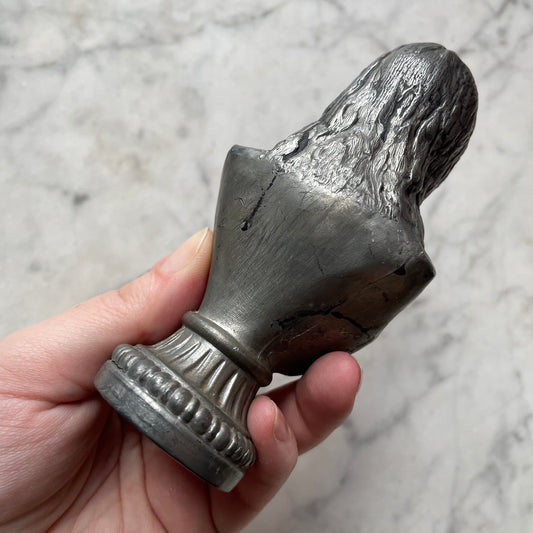 Sacred Heart of Jesus | Miniature Silver Plated Bust
