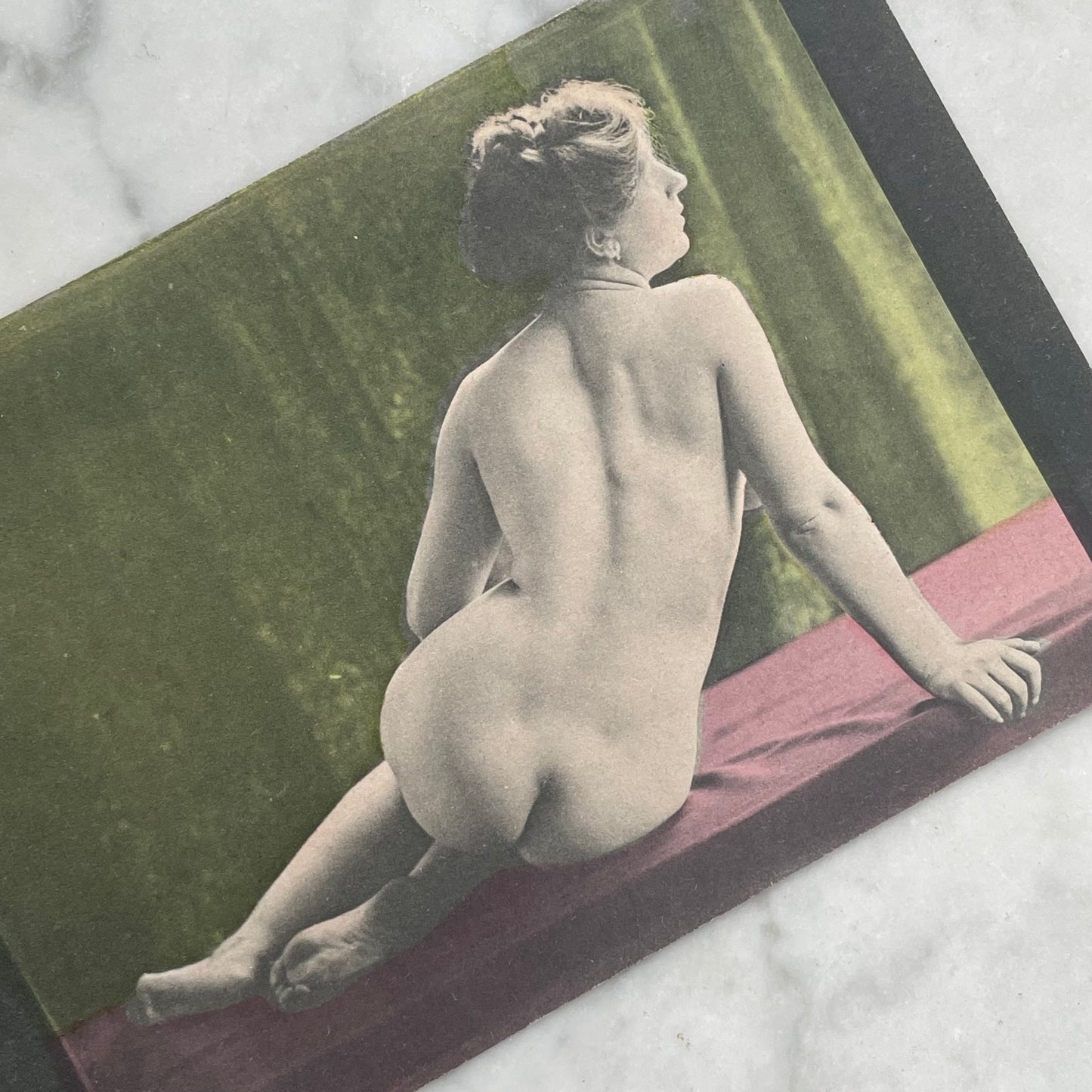 Antique Nude Lady Postcard