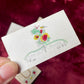 Early Victorian Hand Colored Calling Cards