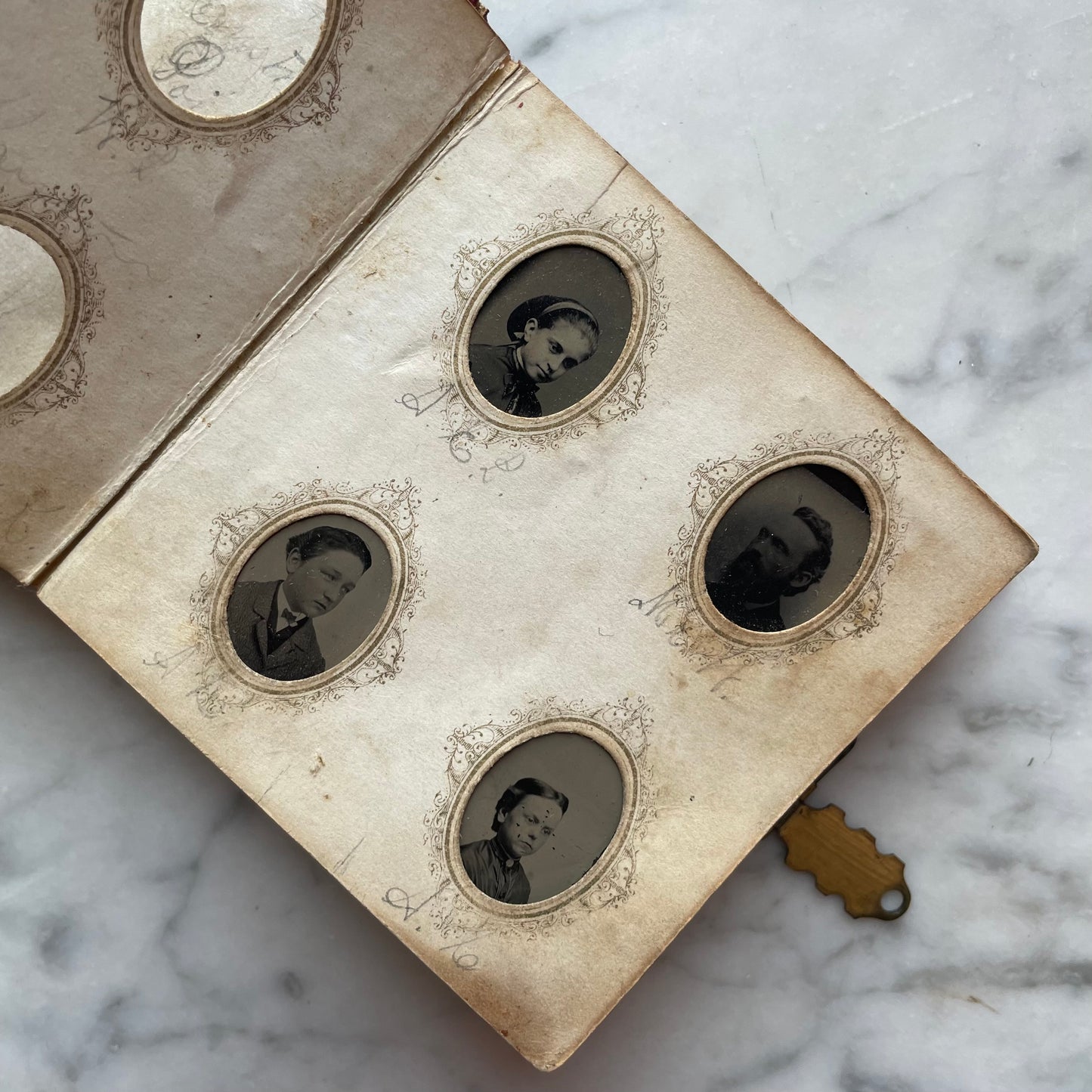Victorian Gem Tintype Album