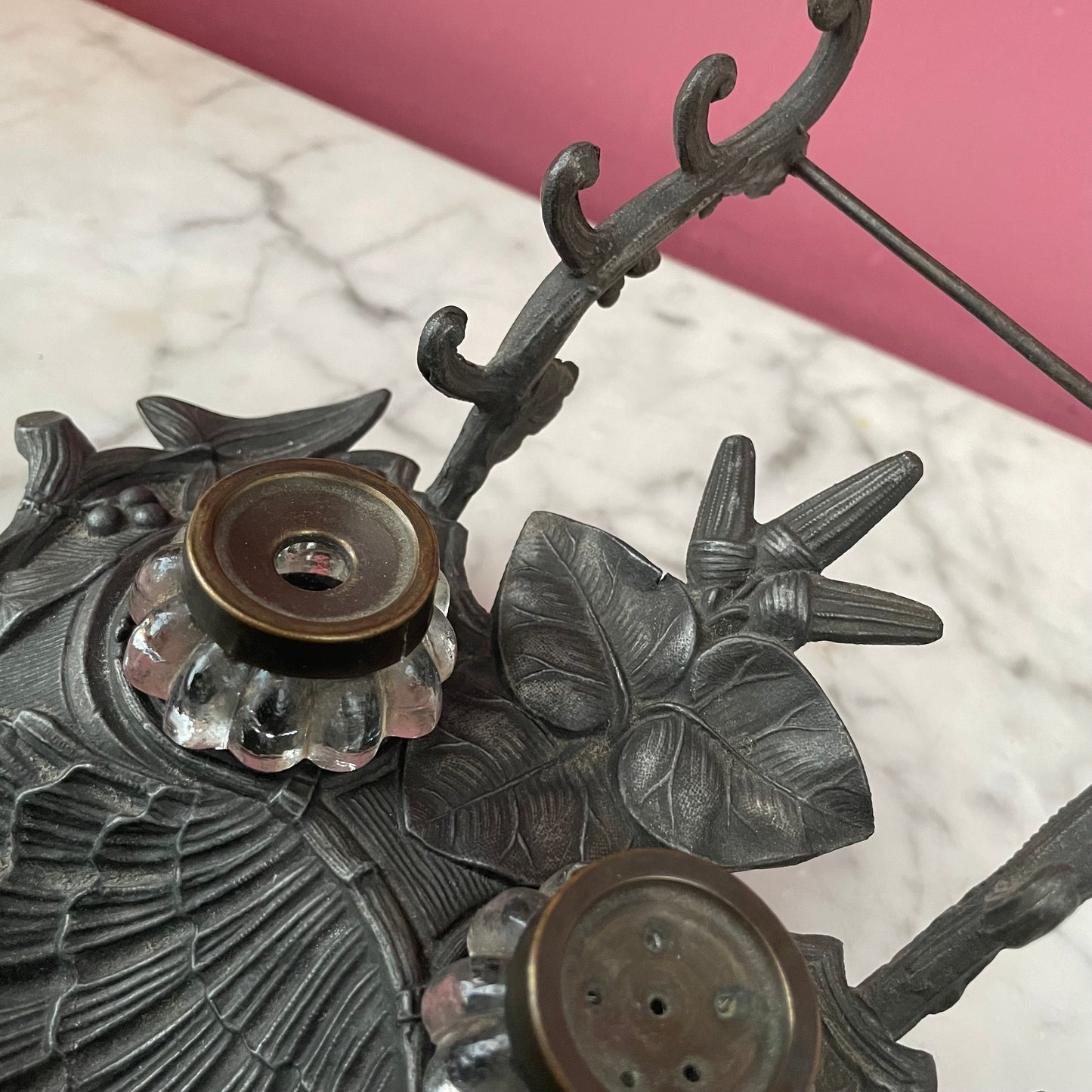 Victorian Figural Inkwell