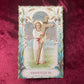Antique Holy Card | Gloria in excelsis deo