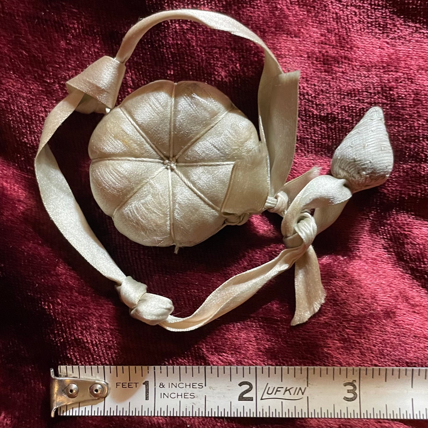 Antique Shaker Style Pincushion & Sewing Strawberry