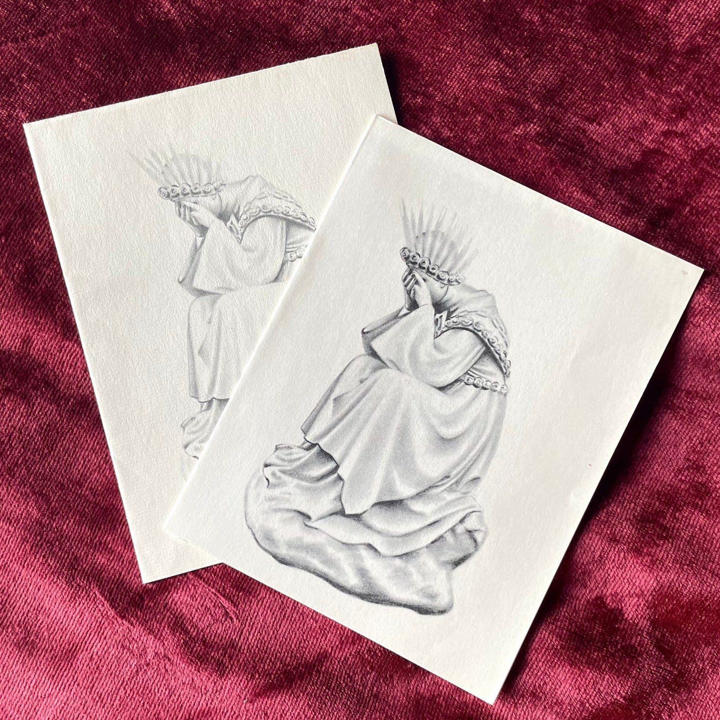 Vintage Funeral Cards | Our Lady of La Salette