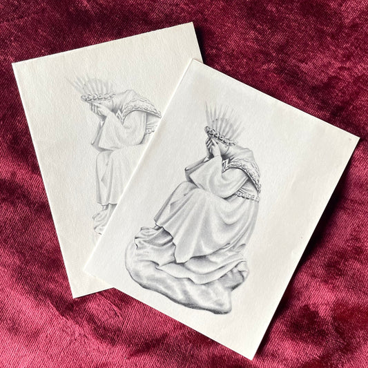 Vintage Funeral Cards | Our Lady of La Salette