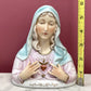 Vintage Sacred Heart of Mary Bust