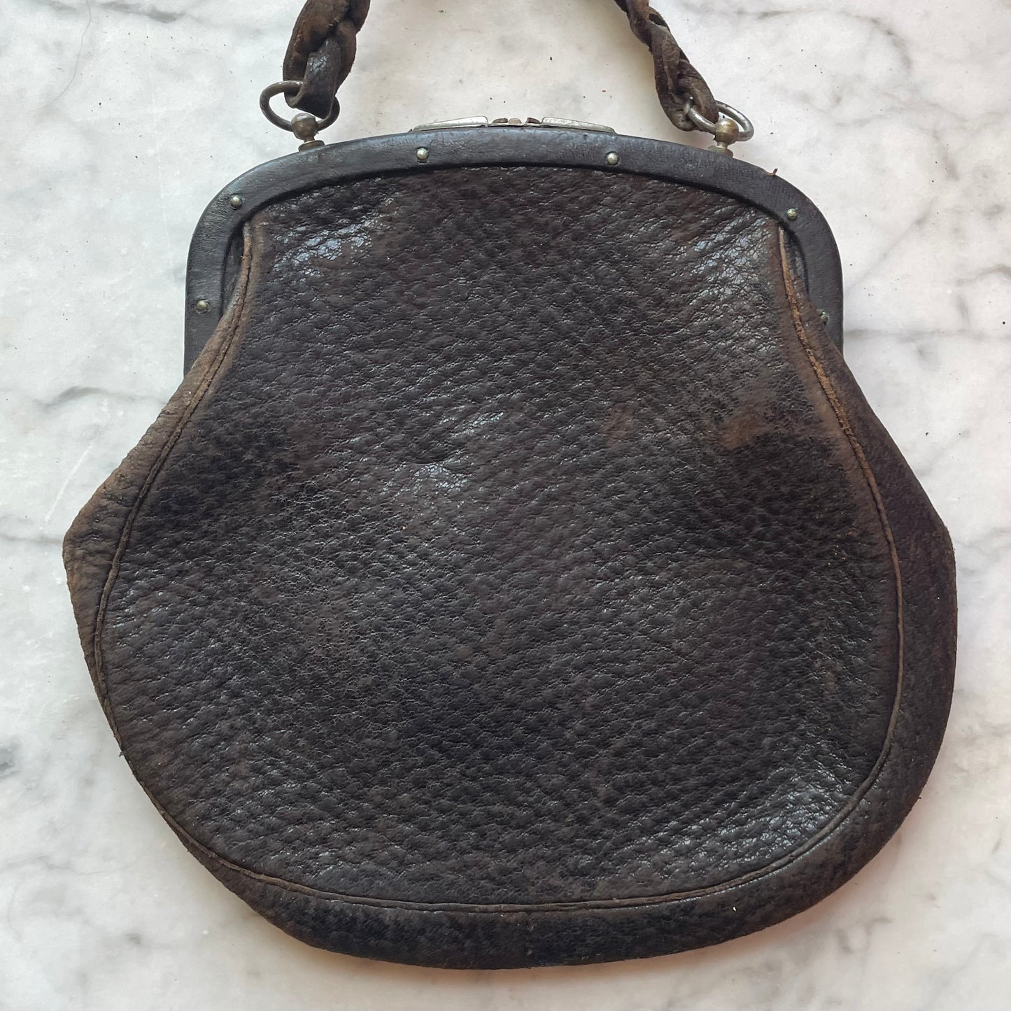 Antique Purse with Belt Chain