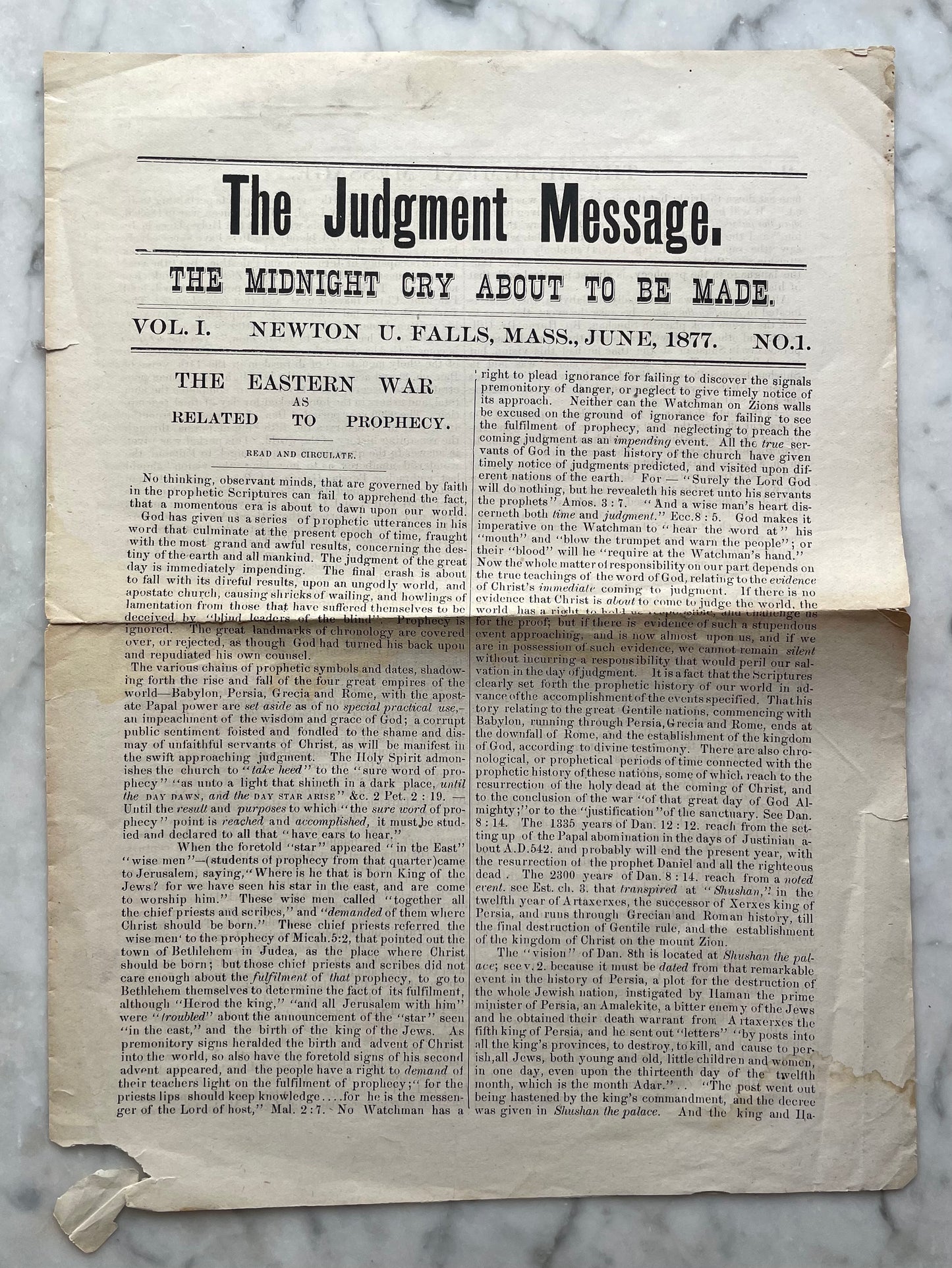 Judgment Day | Victorian Evangelical Pamphlet