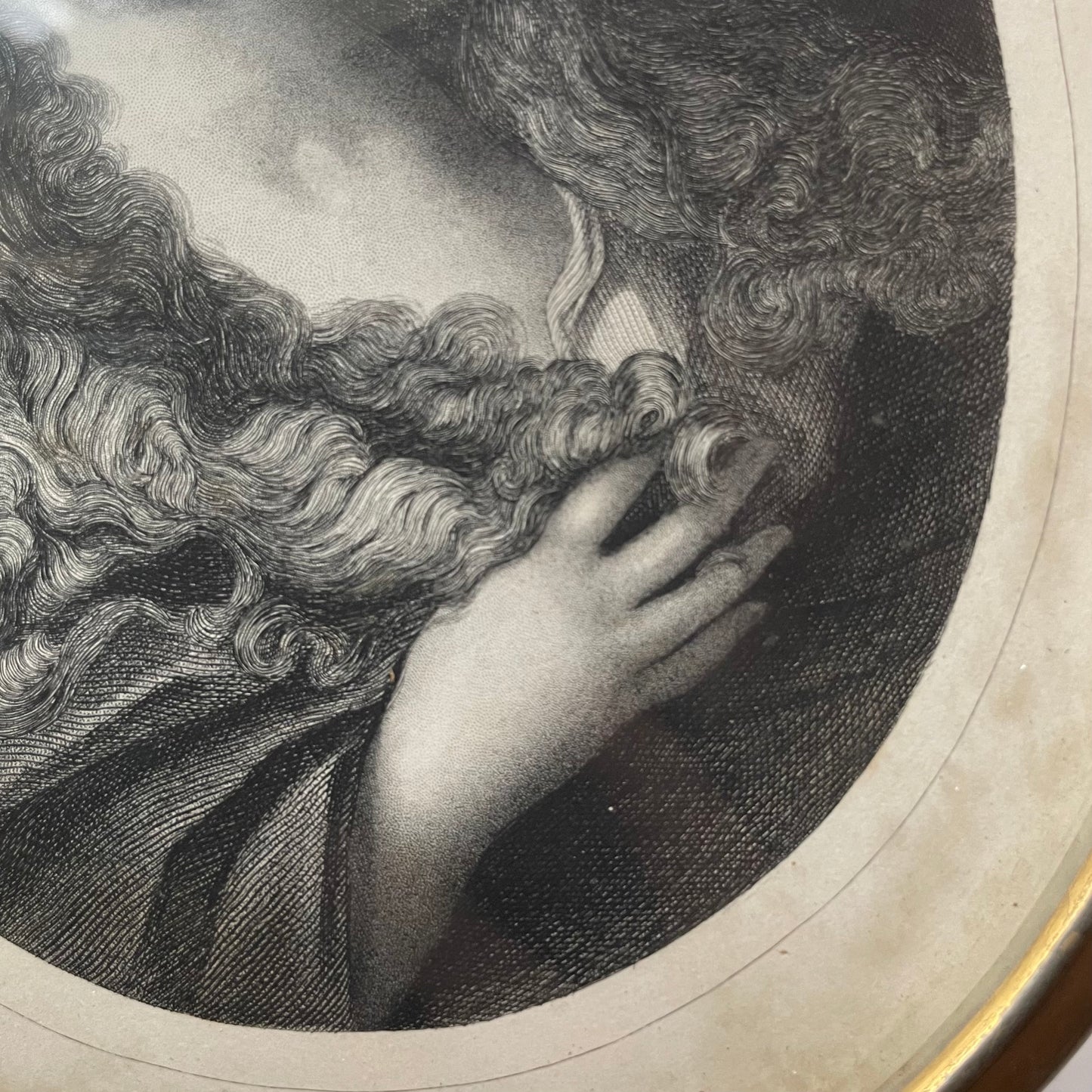 Mary Magdalene | Antique Framed Engraving