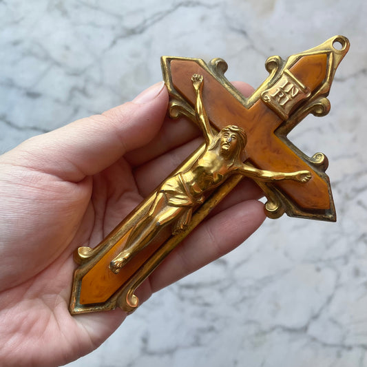 Vintage Bakelite Crucifix