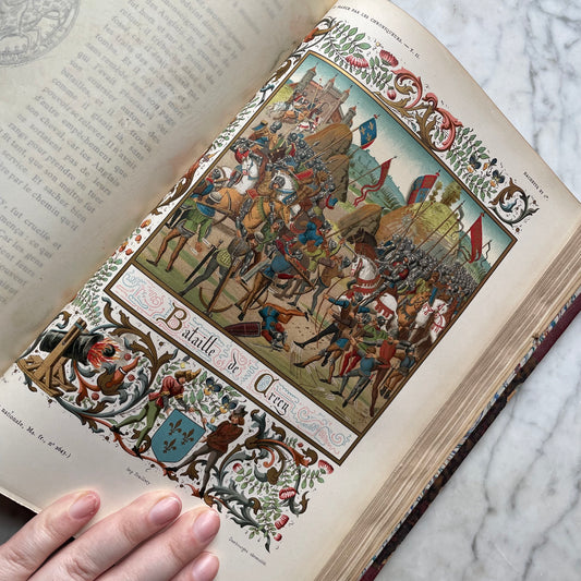 Histoire de France | Saint Louis et les Croisades | Antique French Book Set