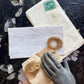 Victorian Letter with Locks of Hair