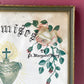 Twelve Promises of the Sacred Heart | Vintage Print | Saint Margaret Mary Alacoque
