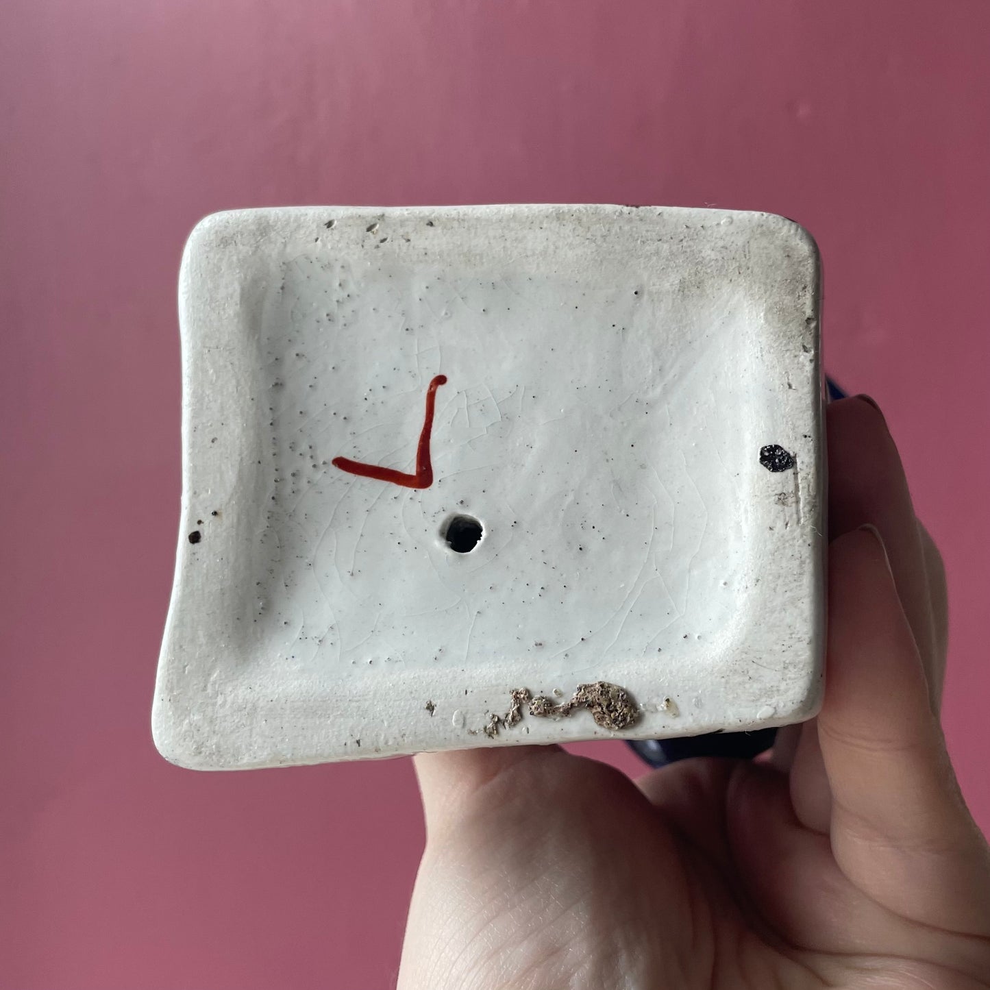 Antique Staffordshire Snuff Taker