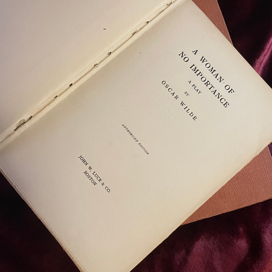 Works of Oscar Wilde | Ross Authorized Edition | c. 1909