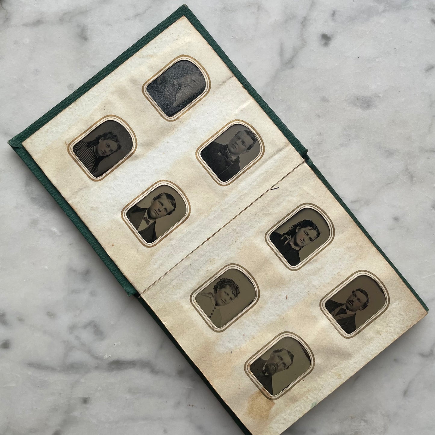 Antique Gem Tintype Album
