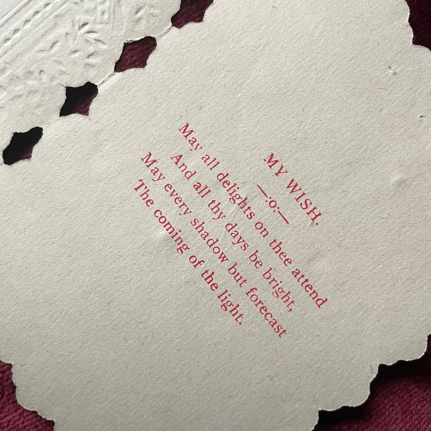 Deadly Valentine | Victorian Valentine on Arsenic Paper