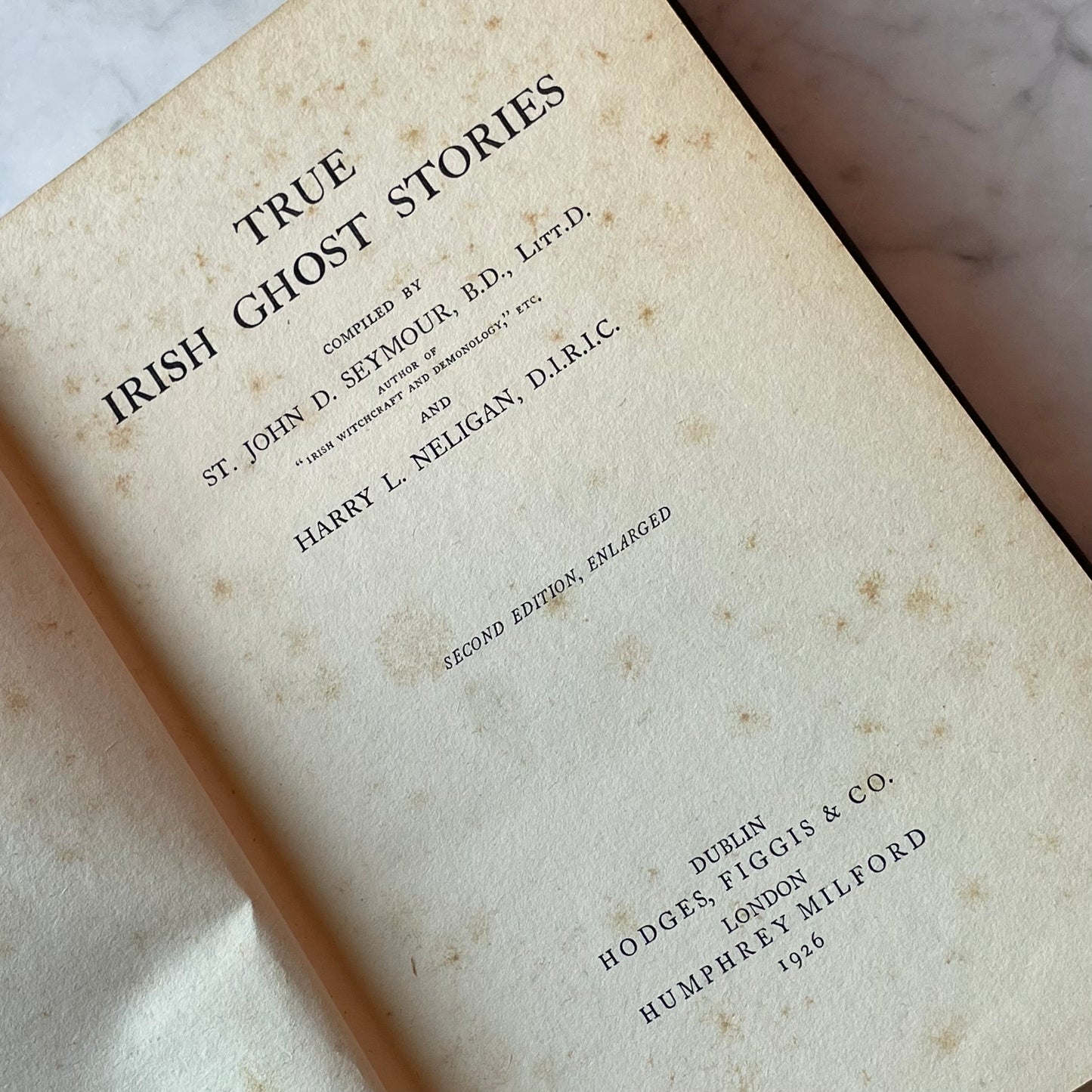True Irish Ghost Stories | 1926