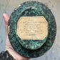 Antique French Hair Work Memorial | 1871