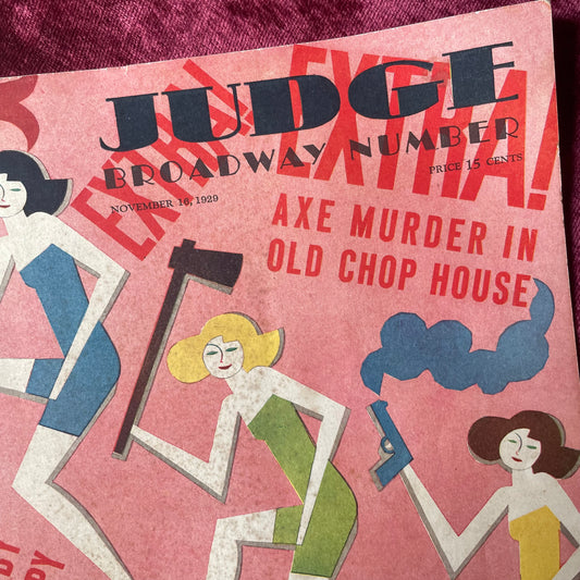 Judge Magazine | Broadway Issue | 1923