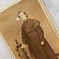 Antique Carte de Visite Photograph of Priest | 1860s