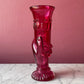 Victorian Hand Vase | Ruby Glass