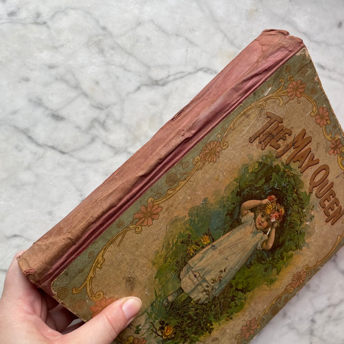 The May Queen | Antique McLoughlin Book