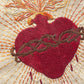 Antique Sacred Heart Embroidery